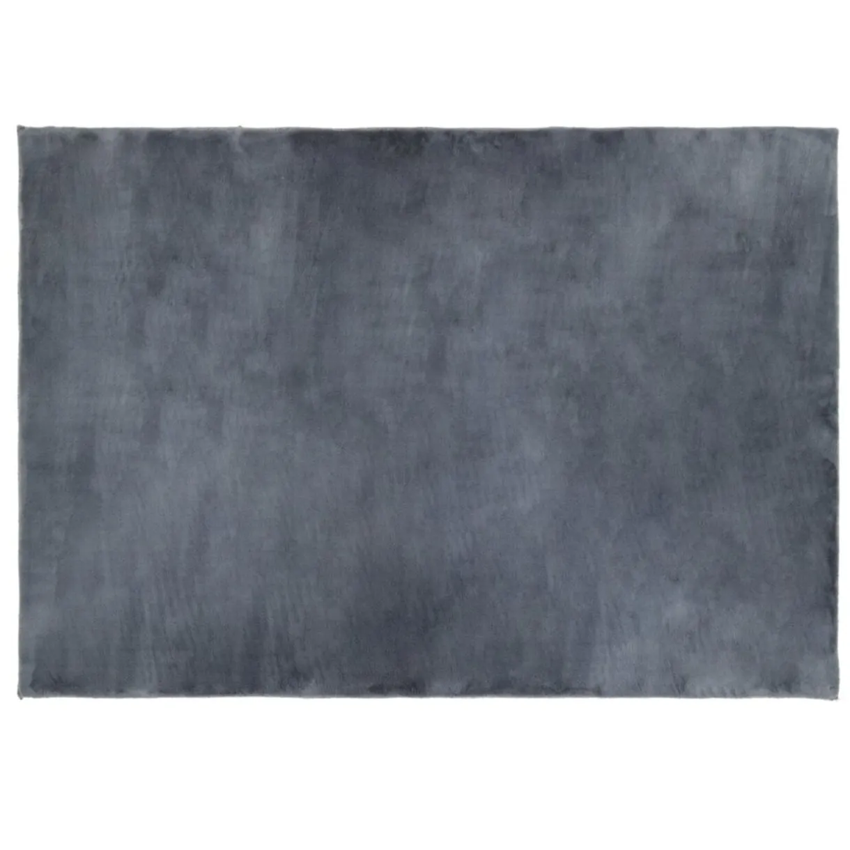 Tapis fausse fourrure gris 100x150cm < Gifi Sale