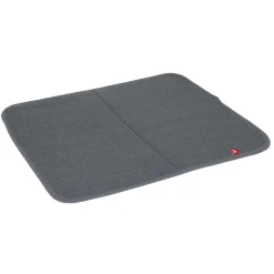 Tapis égouttoir gris pour évier 45x39cm < Gifi Best