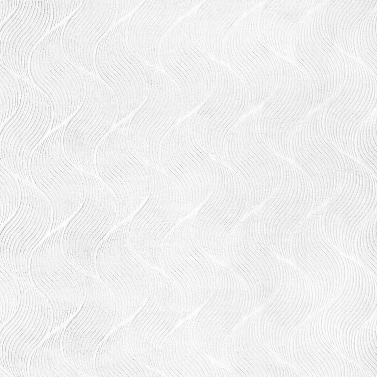 Tapis motif embossé vague L230X160 cm polyester blanc < Gifi Discount