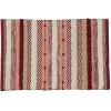 Tapis rectangulaire coton tufté Beige terracotta 90x60 cm