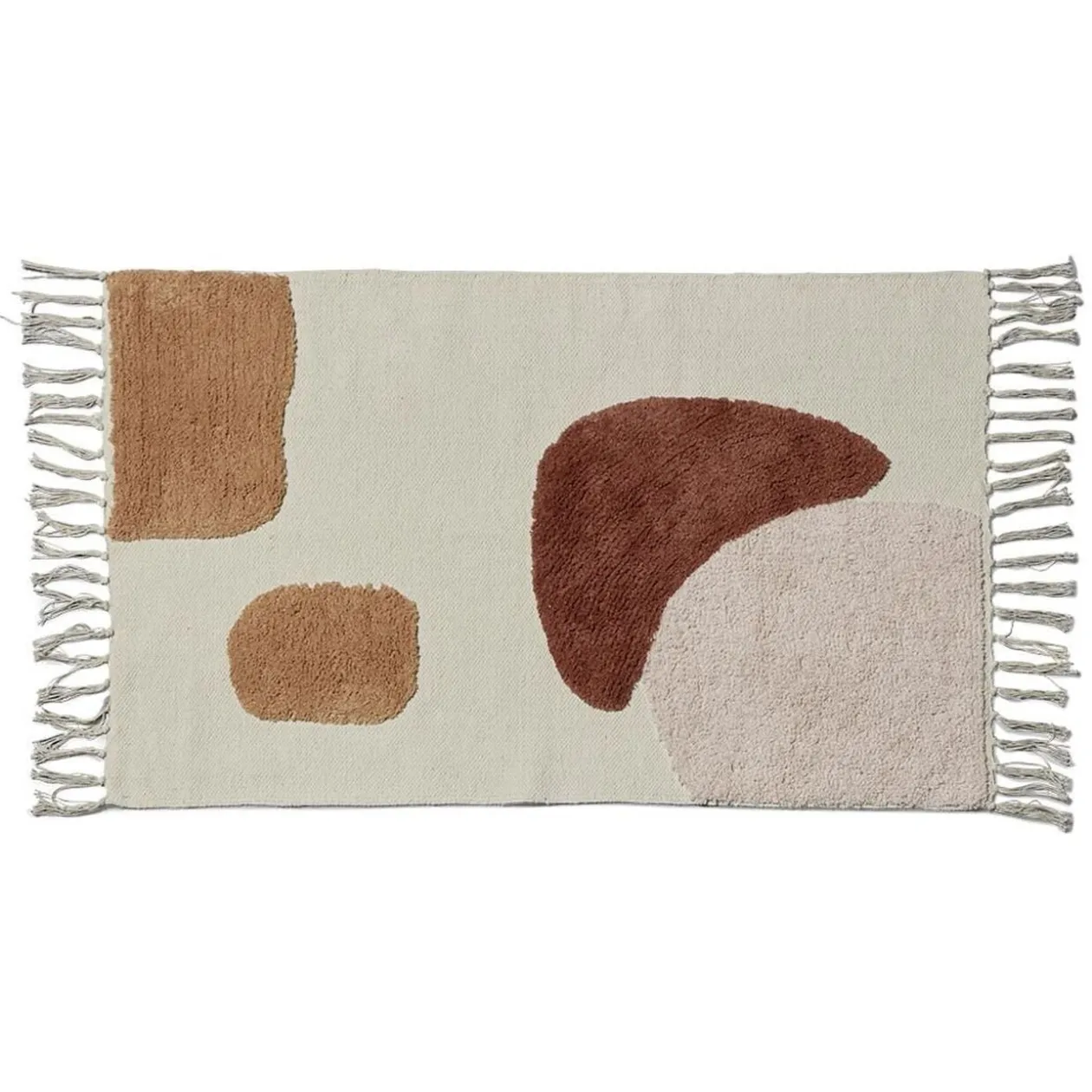 Tapis rectangulaire coton 60x90cm