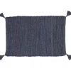 Tapis rectangulaire jute bleu < Gifi Sale