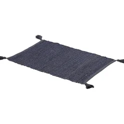 Tapis rectangulaire jute bleu < Gifi Sale