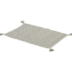Tapis rectangulaire jute vert kaki