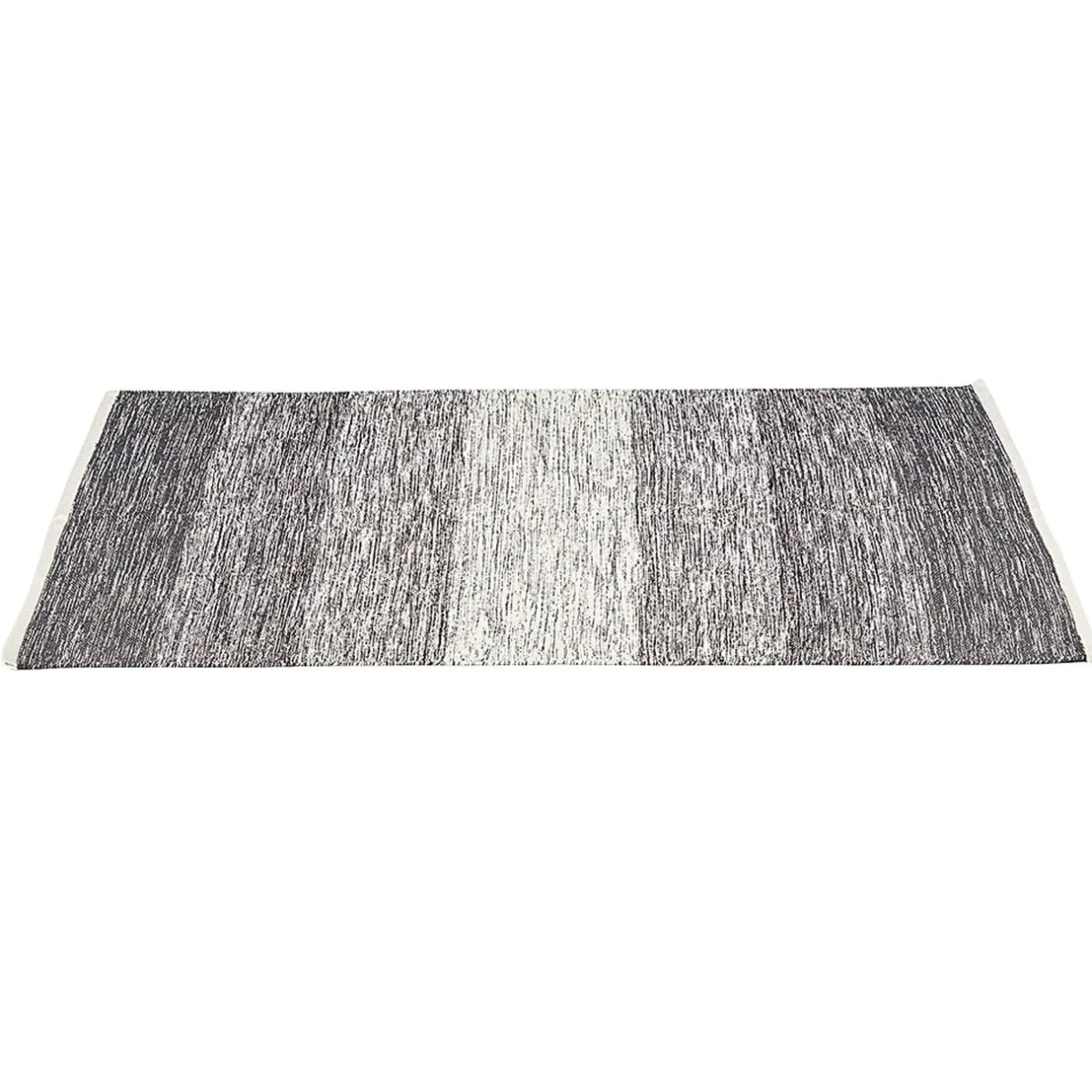 Tapis rectangulaire rayure blanche et noire < Gifi Clearance