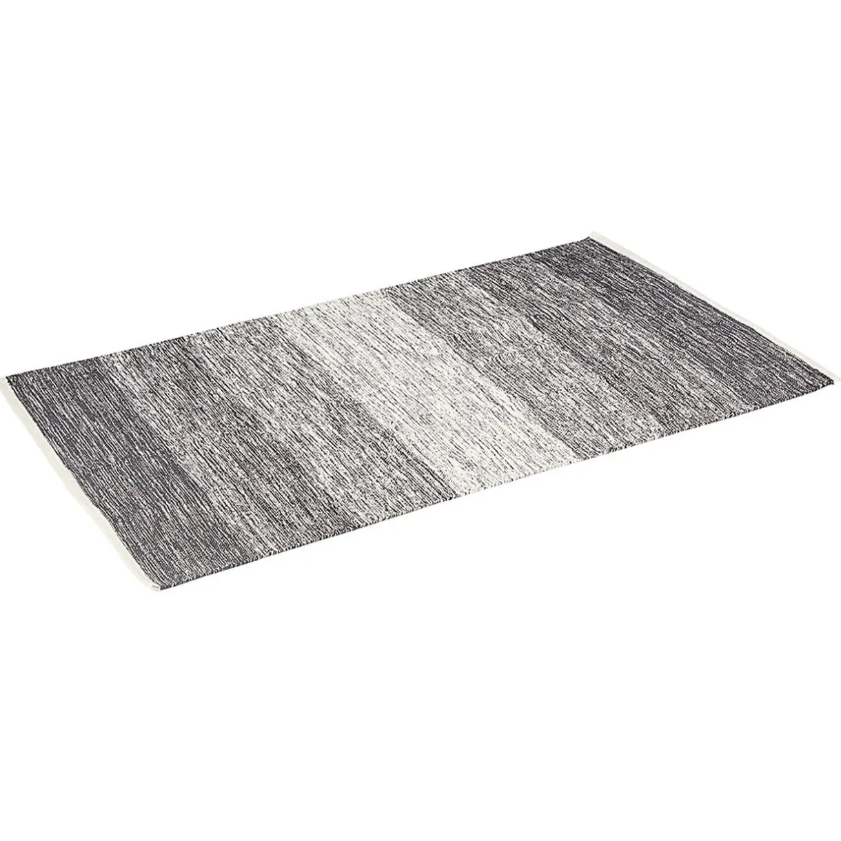 Tapis rectangulaire rayure blanche et noire < Gifi Clearance