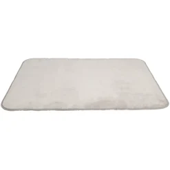 Tapis rectangulaire uni gris 90x130 cm < Gifi Outlet