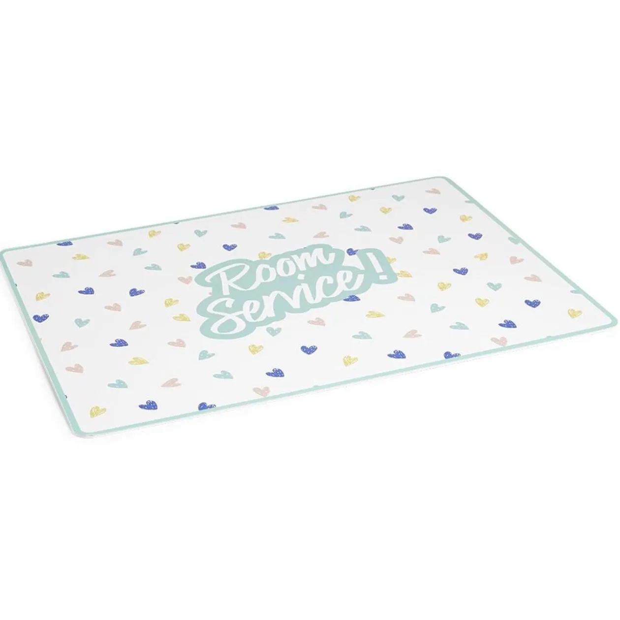 Tapis repose gamelle animaux Room Service plastique 32x43cm