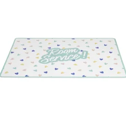 Tapis repose gamelle animaux Room Service plastique 32x43cm