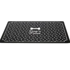 Tapis repose gamelle animaux Dog's Food plastique 32x43cm