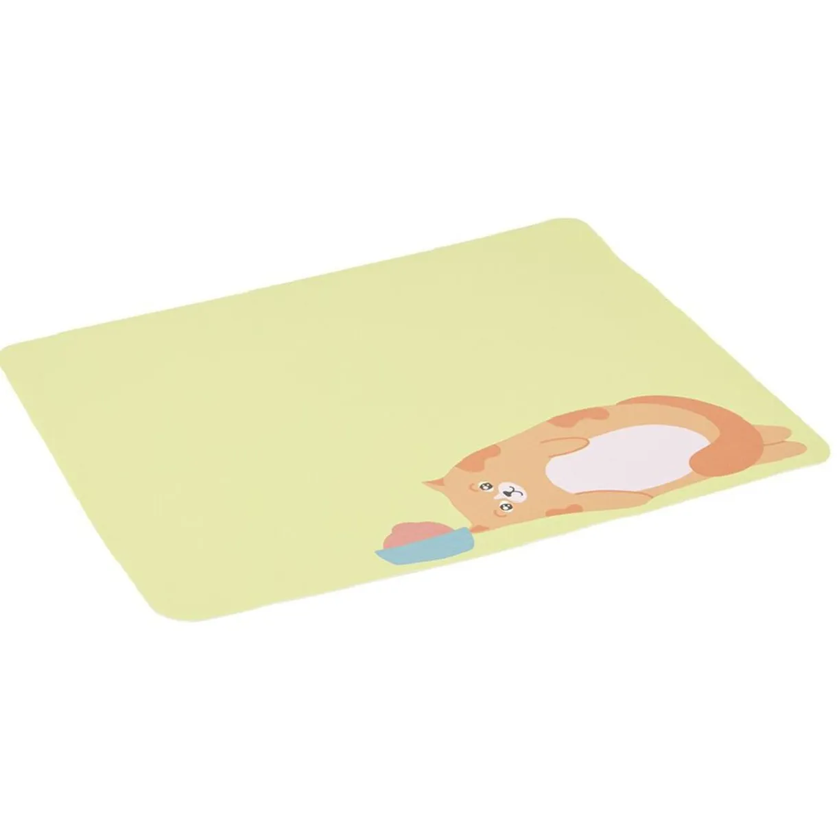 Tapis repose gamelle animaux 39x50cm (3 modèles) < Gifi Discount
