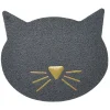 Tapis repose gamelle tête de chat (2 modèles) < Gifi Discount