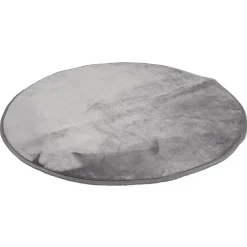 Tapis rond D80 gris