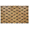 Tapis salle de bain 100% bambou marron 72x45cm < Gifi Clearance