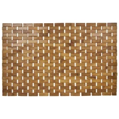 Tapis salle de bain 100% bambou marron 72x45cm < Gifi Clearance