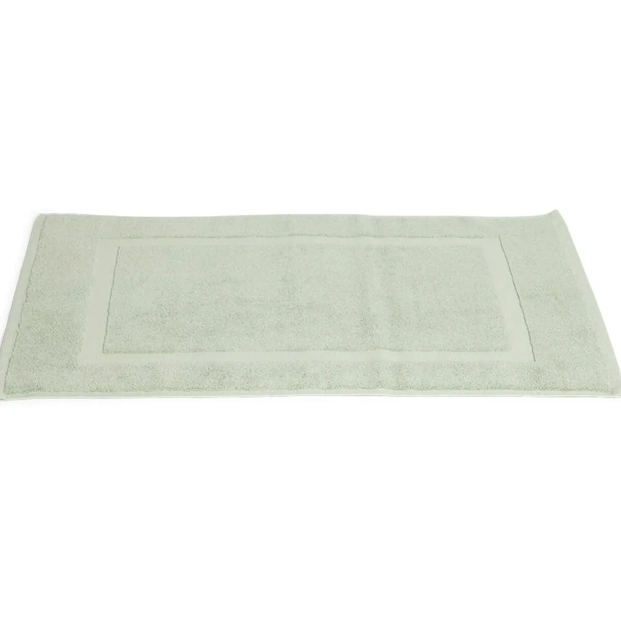 Tapis salle de bain coton vert 70x40 cm < Gifi Best
