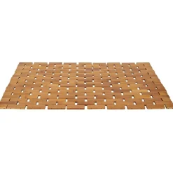 Tapis salle de bain en bambou segments 40x60cm < Gifi