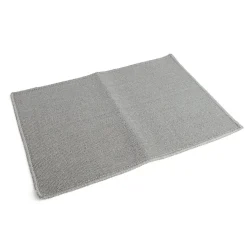 Tapis salle de bain 57x38cm polypropylène et latex gris < Gifi Online