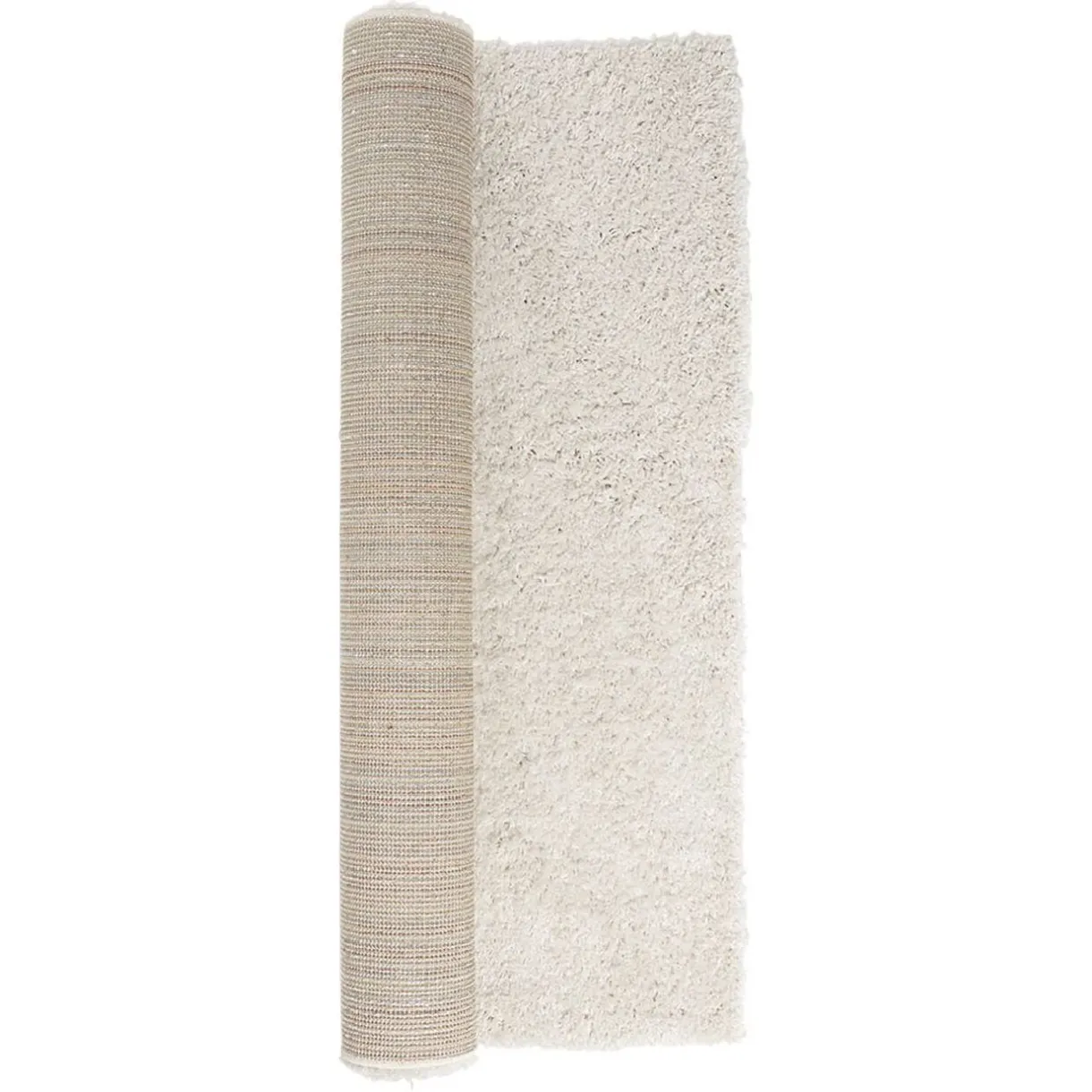 Tapis shaggy Nino 120x170cm beige crème < Gifi Outlet