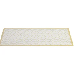 Tapis vinyle imprimé graphique jaune L.99 cm < Gifi New