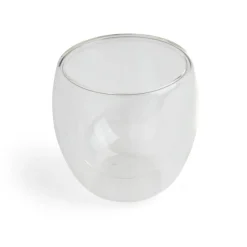 Tasse double paroi verre transparent x2 250ml < Gifi Online