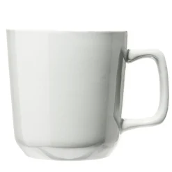 Tasse en grès carrée gris avec anse Ø9,4xH10cm 420ml < Gifi Best