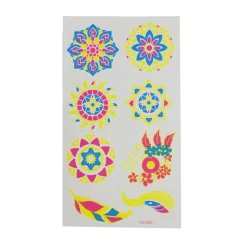Tatouage enfant éphémère multicolore 3 feuillets (2 modèles) < Gifi Discount