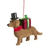 Teckel de Noël à suspendre L12cm (3 modèles) < Gifi Best