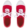 Tennis en toile rouge T37 < Gifi Online