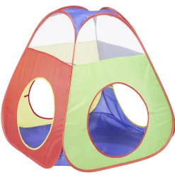 Tente tunnel enfant tricolore avec sac de transport L300cm < Gifi Best