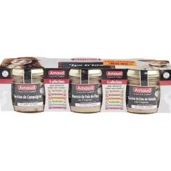 Terrine 3x180gr campagne + volaille + porc origine France < Gifi Clearance