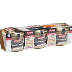 Terrine 3x180gr campagne + volaille + porc origine France < Gifi Clearance