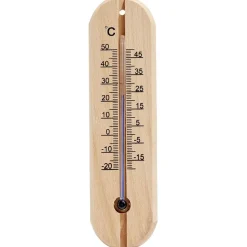 Thermomètre en bois L15cm < Gifi Online