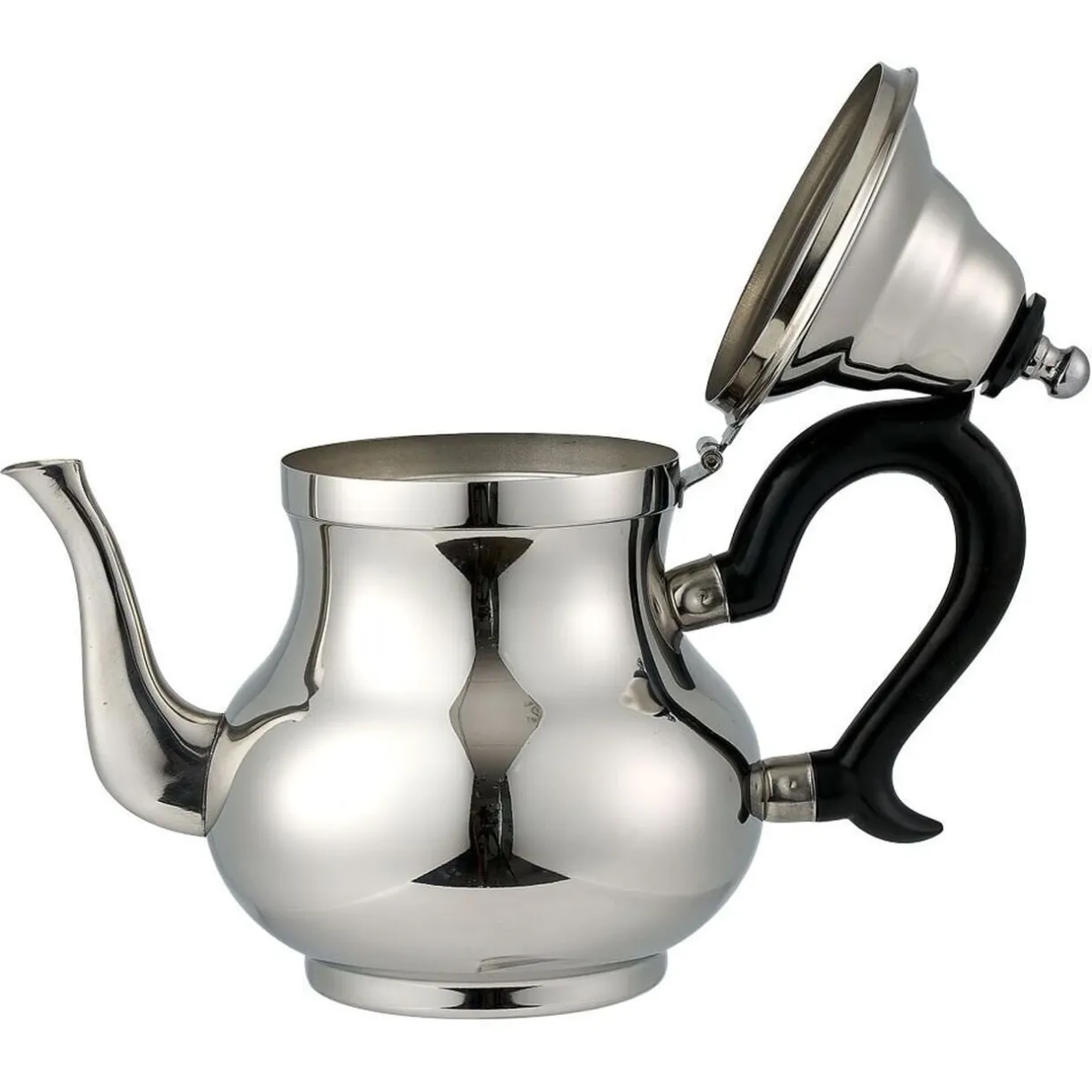 Théière marocaine orientale inox avec anse H21,5cm < Gifi Discount