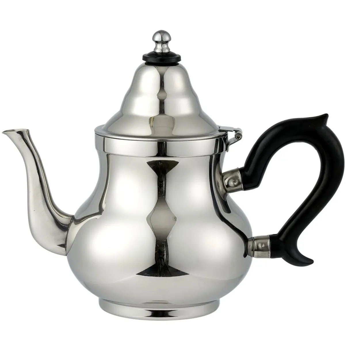 Théière marocaine orientale inox avec anse H21,5cm < Gifi Discount