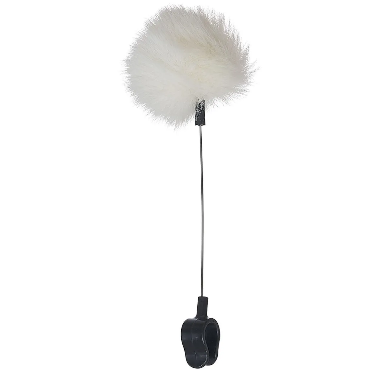 Tige pompon clip selfie pour animaux Ø4xL14cm