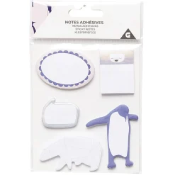 Étiquette adhésive repositionnable design banquise