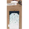 Étiquette cadeau décor bleu x6 < Gifi Best