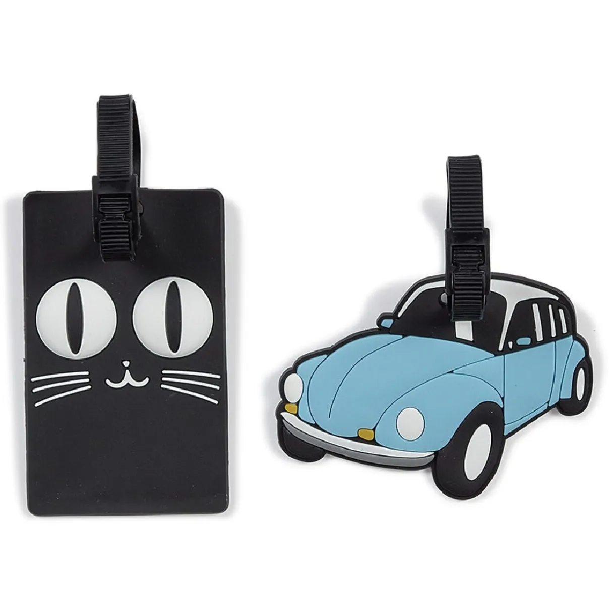 Étiquette de bagage fun (plusieurs modèles) < Gifi Clearance