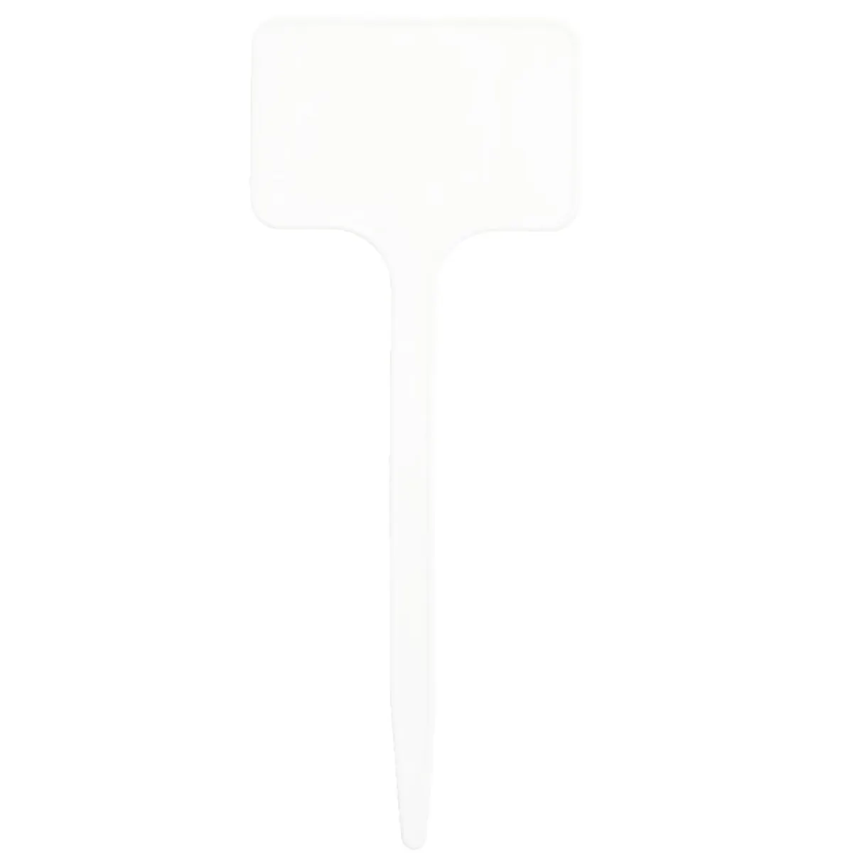 Étiquette à planter x17 en plastique blanc H14cm < Gifi Hot