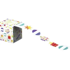 Étiquette pour cadeau 5 décors colorés x50 < Gifi Best