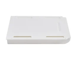 Tiroir de rangement adhésif blanc 22x15x3,5cm