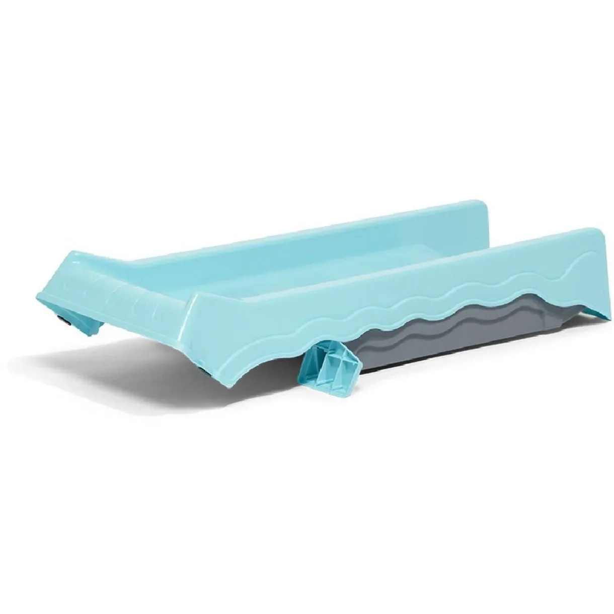 Toboggan enfant 3 marches bleu 126x59xH71cm < Gifi Outlet