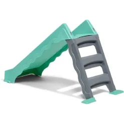 Toboggan enfant 3 marches vert 126x59xH71cm < Gifi Hot
