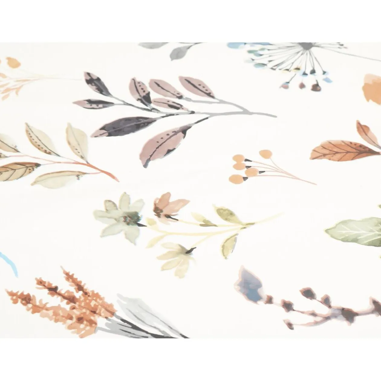Toile cirée Botano fleurie beige l140cm