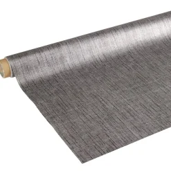 Toile cirée gris effet chiné 140 cm