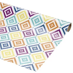 Toile cirée motifs losanges multicolores 140cm < Gifi New