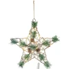 Étoile de Noël lumineuse métal et rotin 30LED blanc chaud H30cm < Gifi Best