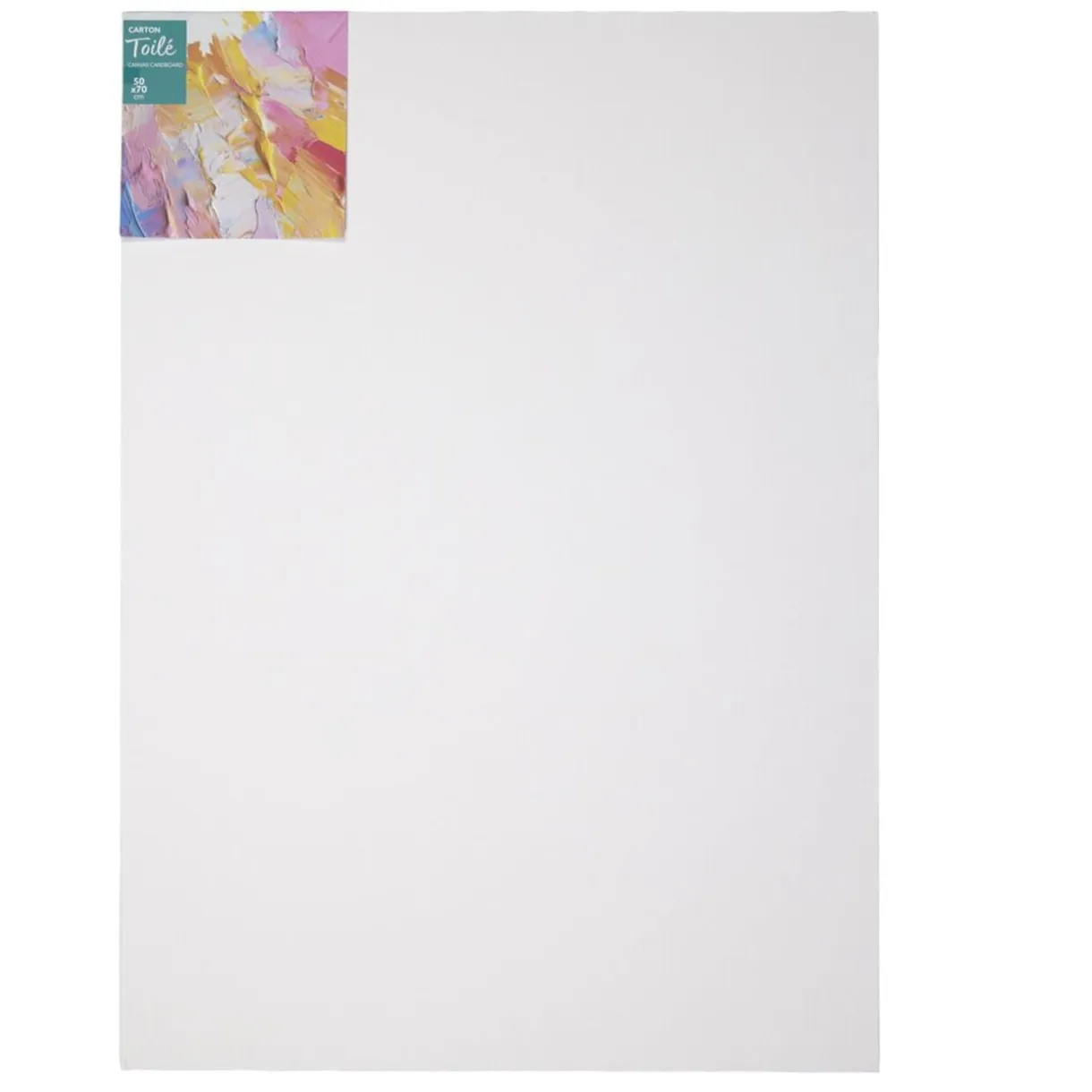 Toile à peindre carton blanc 50x70cm < Gifi Sale