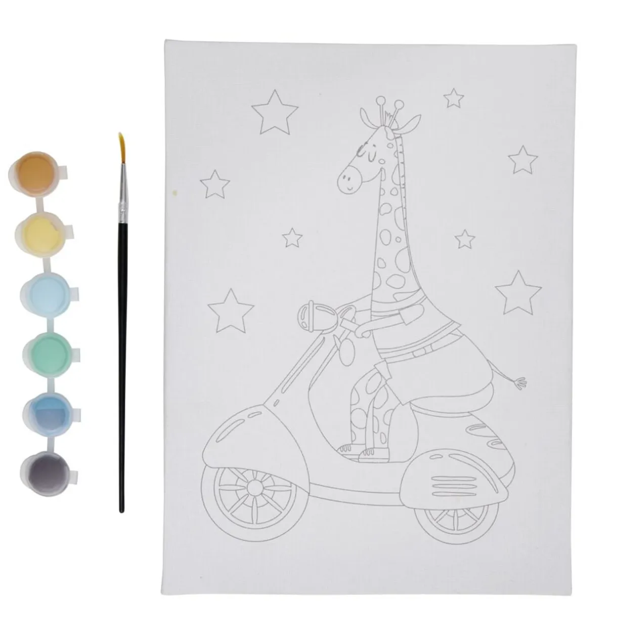 Toile à peindre pour enfant 24x18cm < Gifi New